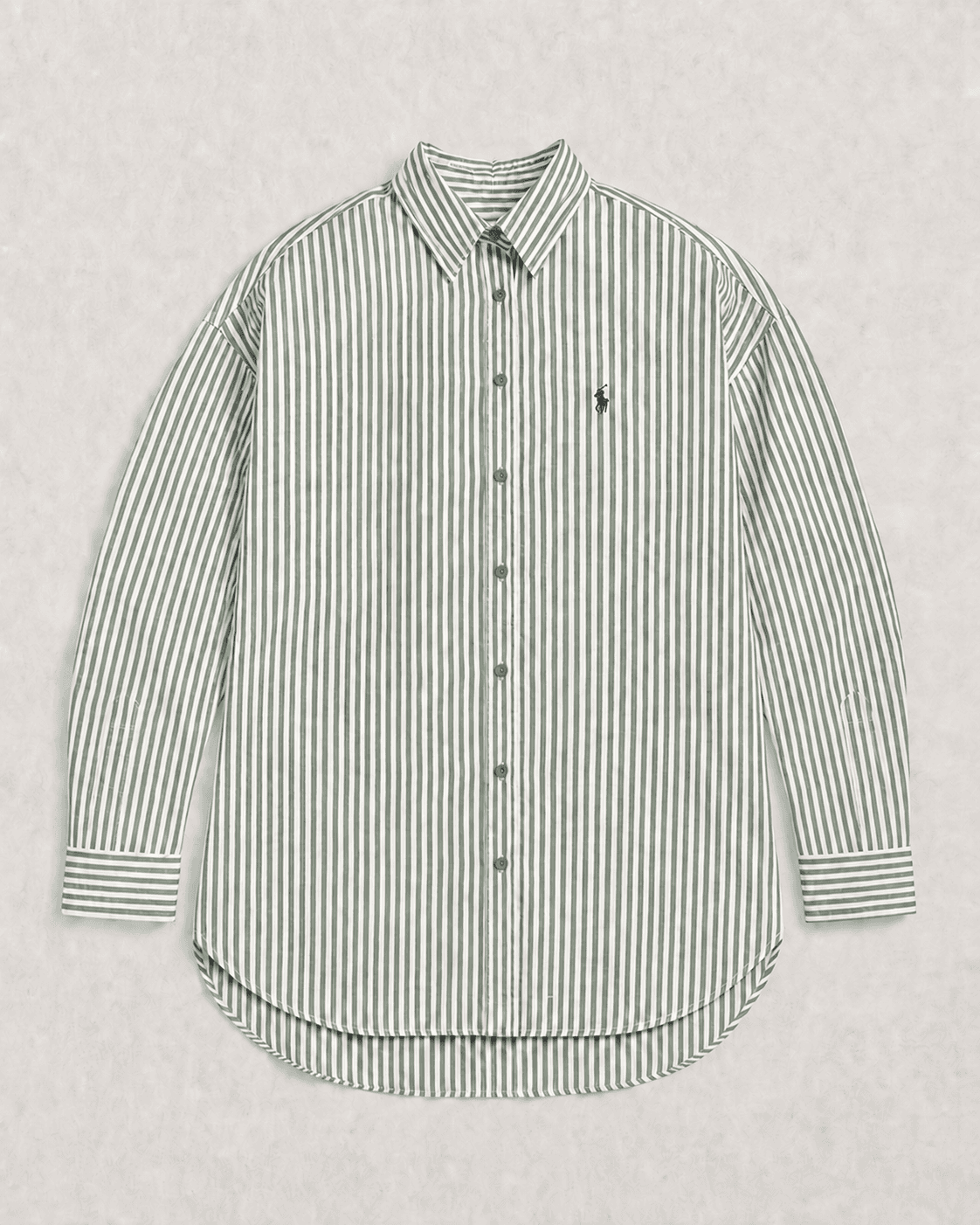 Рубашка оверсайз «Green Stripe»